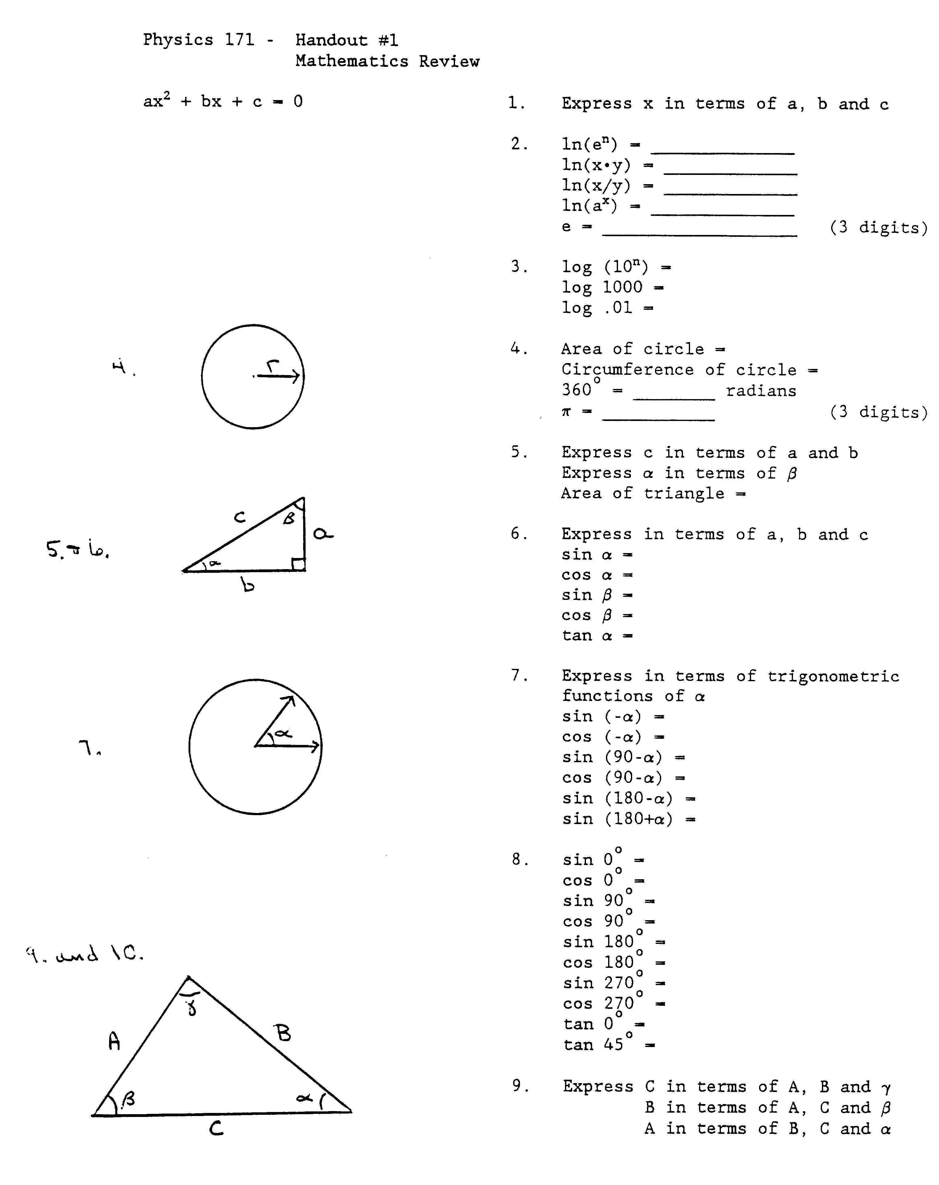 physics-math-review-worksheet-promotiontablecovers